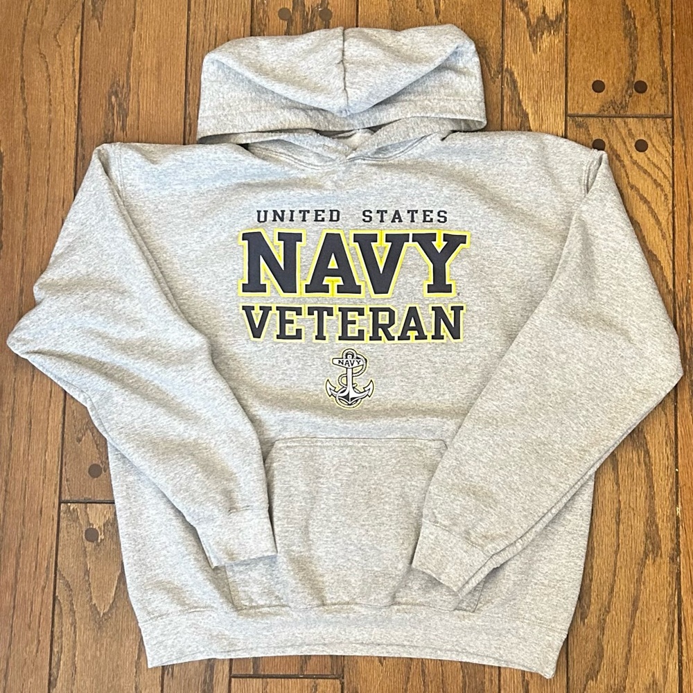 United States U.S. Navy USN Veteran Hoodie Sweater